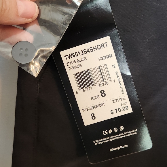 Classic Black Adidas Women's Shorts - Picture 2 of 5